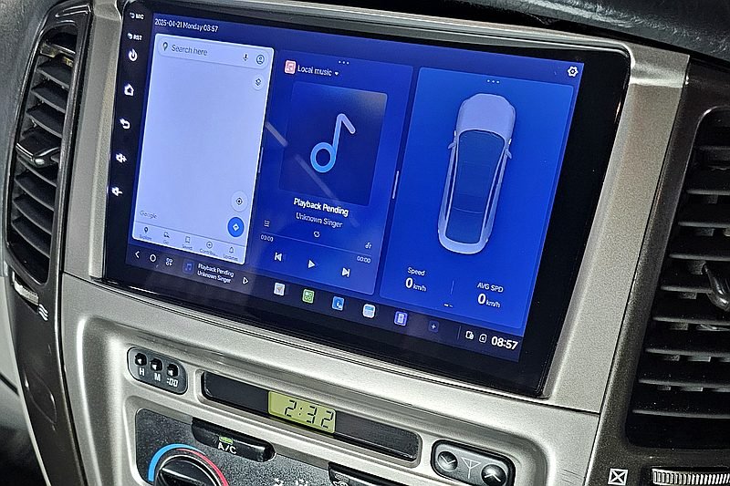 APEX head unit installed